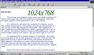 1024 x 768  resolution